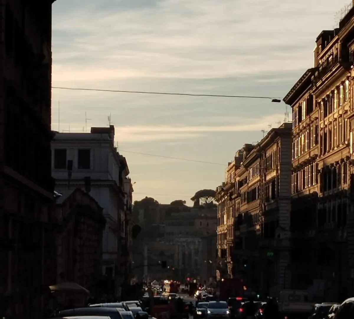 Apartmán La Casetta Ai Fori Imperiali Řím Itálie